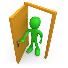 Image showing Open The Door