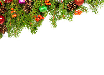 Image showing Christmas background. Eve framework