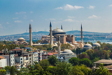 Image showing Hagia Sophia, the monument most famous of Istanbul - Turkey