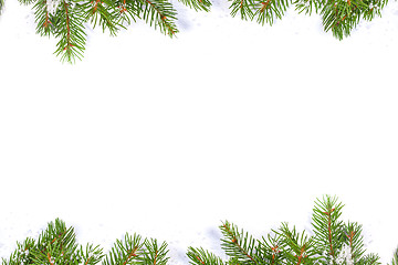 Image showing Christmas background. Eve framework