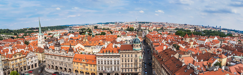 Image showing Prague city, one of the most beautiful city in Europe