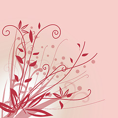 Image showing Floral background