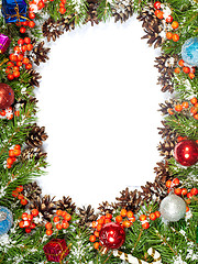 Image showing Christmas background. Eve framework