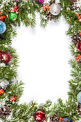 Image showing Christmas background. Eve framework