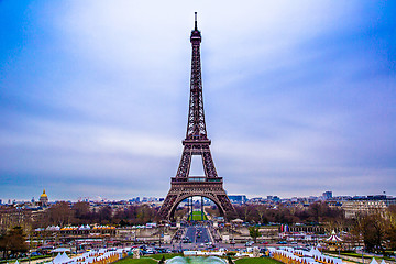 Image showing Eiffel Tower in Paris France 