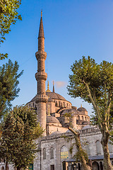 Image showing The Blue Mosque, (Sultanahmet Camii), Istanbul, Turkey