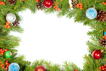 Image showing Christmas background. Eve framework