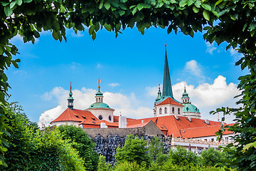 Image showing Cityscape of Prague in summer.