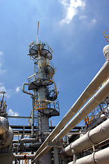 Image showing gas factory