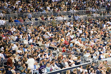 Image showing Baseball fans at Petco Park