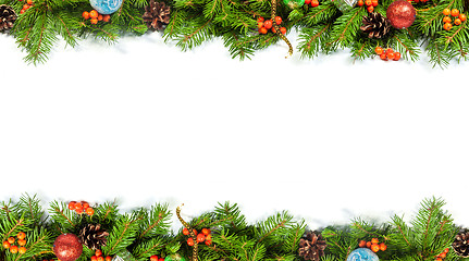 Image showing Christmas background. Eve framework