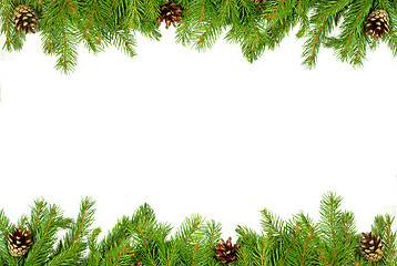 Image showing Christmas background. Eve framework