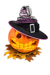 Image showing Halloween pumpkin