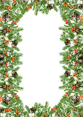 Image showing Christmas background. Eve framework