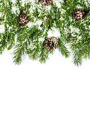 Image showing Christmas background. Eve framework