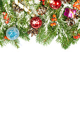 Image showing Christmas background. Eve framework