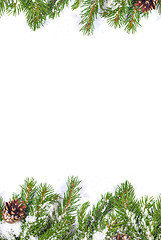 Image showing Christmas background. Eve framework