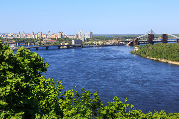 Image showing Panorama of Kiev, Ukraine.