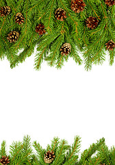 Image showing Christmas background. Eve framework