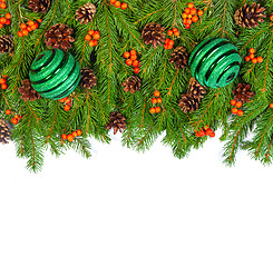 Image showing Christmas background. Eve framework