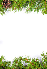 Image showing Christmas background. Eve framework