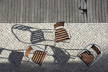 Image showing Empty Chairs