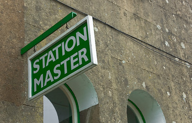 Image showing Station Sign