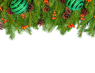 Image showing Christmas background. Eve framework