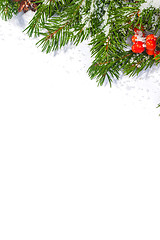 Image showing Christmas background. Eve framework