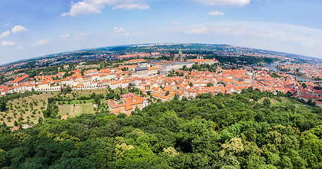 Image showing ?ityscape of Prague city. Panoramic view