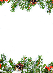 Image showing Christmas background. Eve framework