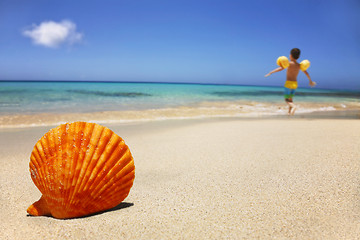 Image showing Beach Scene
