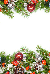 Image showing Christmas background. Eve framework