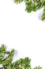 Image showing Christmas background. Eve framework