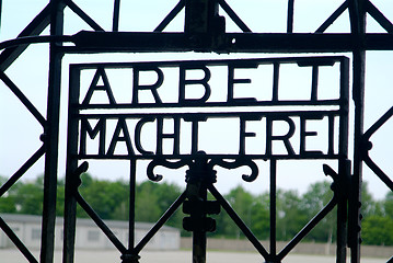 Image showing Arbeit macht frei