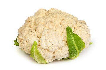 Image showing Cauliflower isolated on white