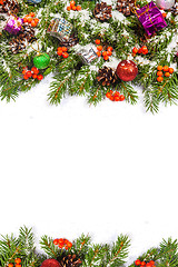 Image showing Christmas background. Eve framework