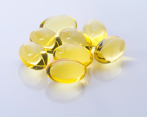 Image showing Omega-3 capsules