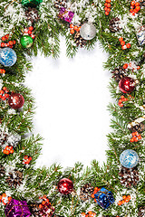 Image showing Christmas background. Eve framework