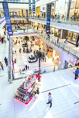 Image showing Interior View of Dubai Mall - world's largest shopping mall