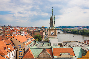 Image showing Prague city, one of the most beautiful city in Europe