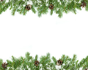 Image showing Christmas background. Eve framework