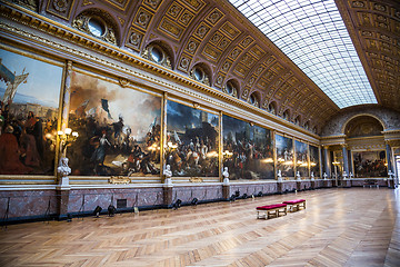 Image showing The Versailles palace in Paris, France