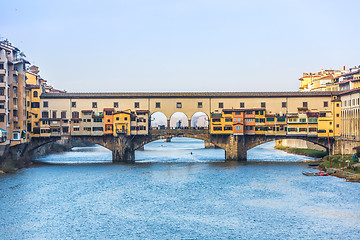 Image showing Bridge Ponte Vecchio in Florence, Italy