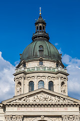 Image showing St. Stephen's Basilica, the largest church in Budapest, Hungary