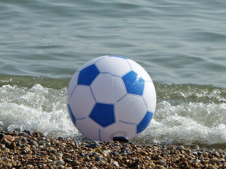 Image showing Ball on the Beach