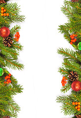 Image showing Christmas background. Eve framework