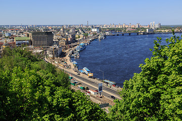 Image showing Panorama of Kiev, Ukraine.