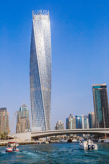 Image showing Dubai Marina cityscape, UAE