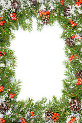 Image showing Christmas background. Eve framework